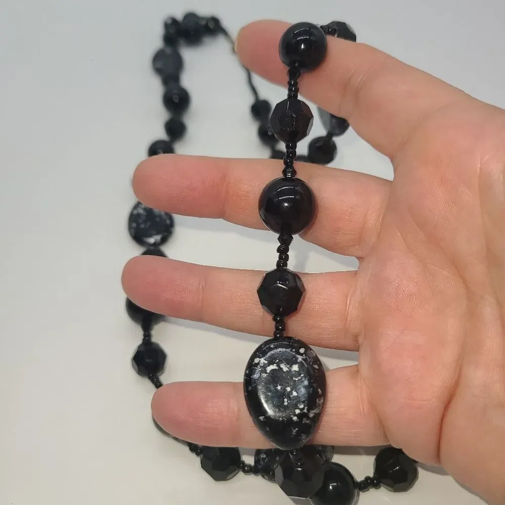 Faux Stone Boho Necklace